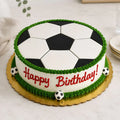 2 kg Football cream cake