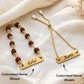 Bhaiya & Bhabhi Rakhi Pair Set