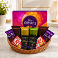 Cadbury Chocolate Gift Basket with Cadbury Calibration Collection
