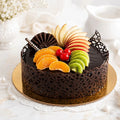 Chocolate N Fruit Duet Cake