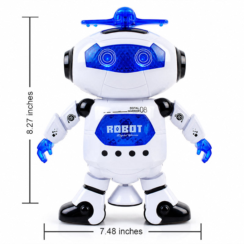 Dancing Robot Toy with LED Lights & Music