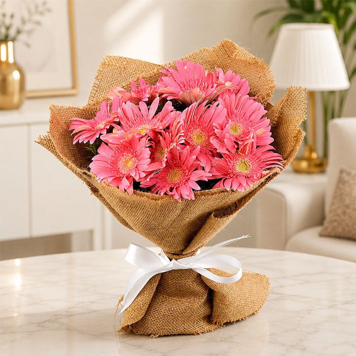 Florescent pink blooms