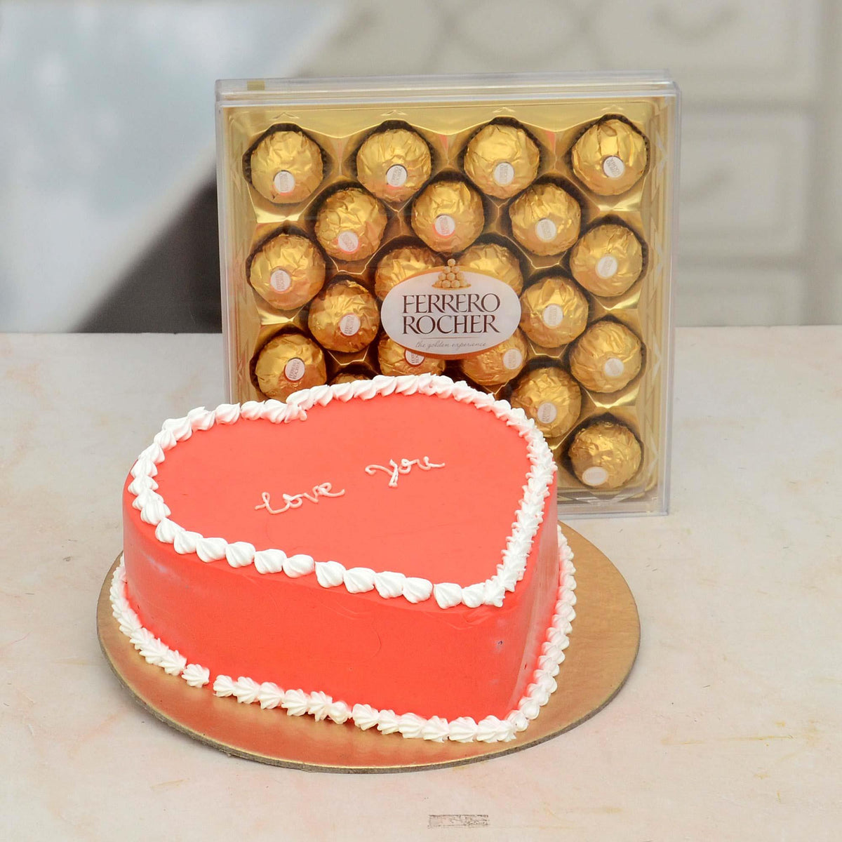 Love You Cake & Fererro