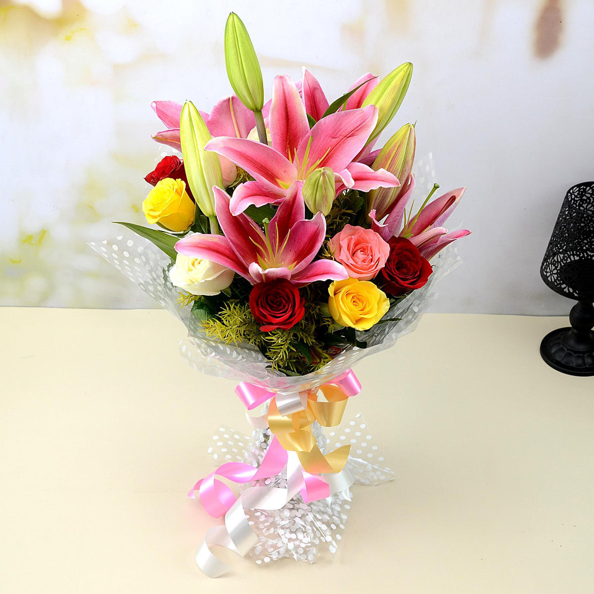 Rose & Lily BouqueT