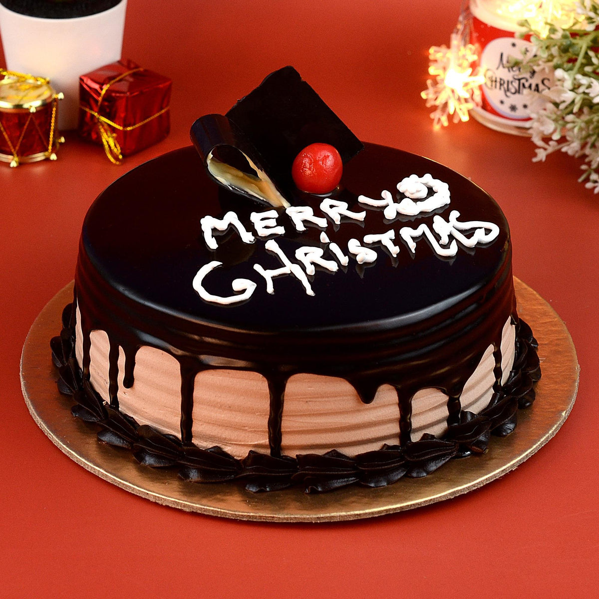 Truffle Xmas Cake 1/2 Kg