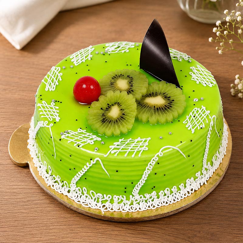 Half kg Kiwi Layered Cake
