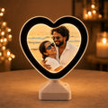 Heart Shape LED Personalized Photo Magic Mirror