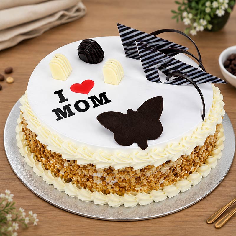 Mothers Day Butterscotch Cake