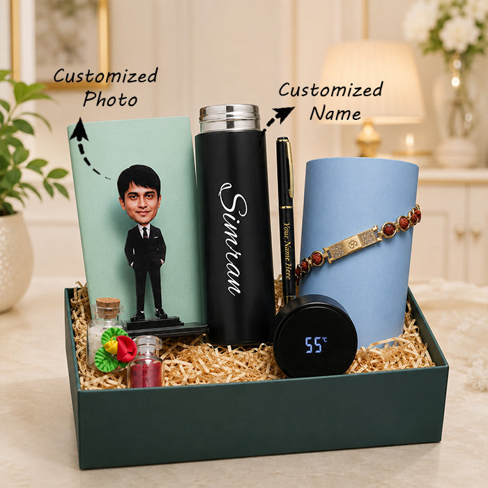 Personalized Rakhi Gift Hamper
