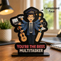 You're The Best Multitasker – Personalized Graduation Achievement Wooden Table Top