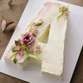 A Alphabet Cake