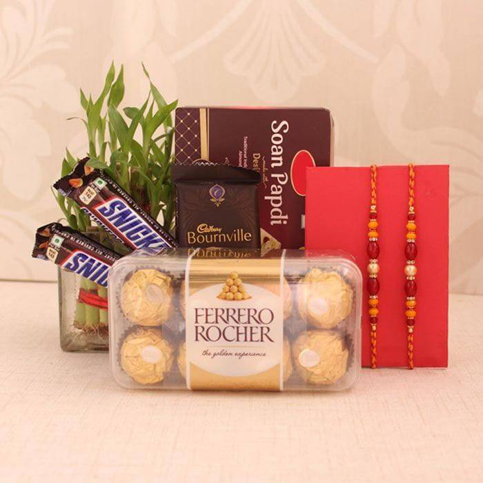 Attractive Rakhis Hamper
