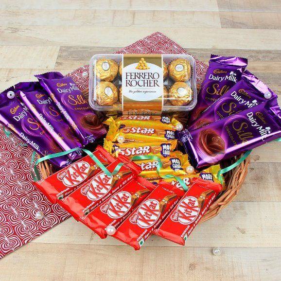 Basket Full of Chocolates