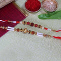 Beaded Rudraksha Rakhi