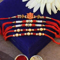 Beautifully Red Rakhi