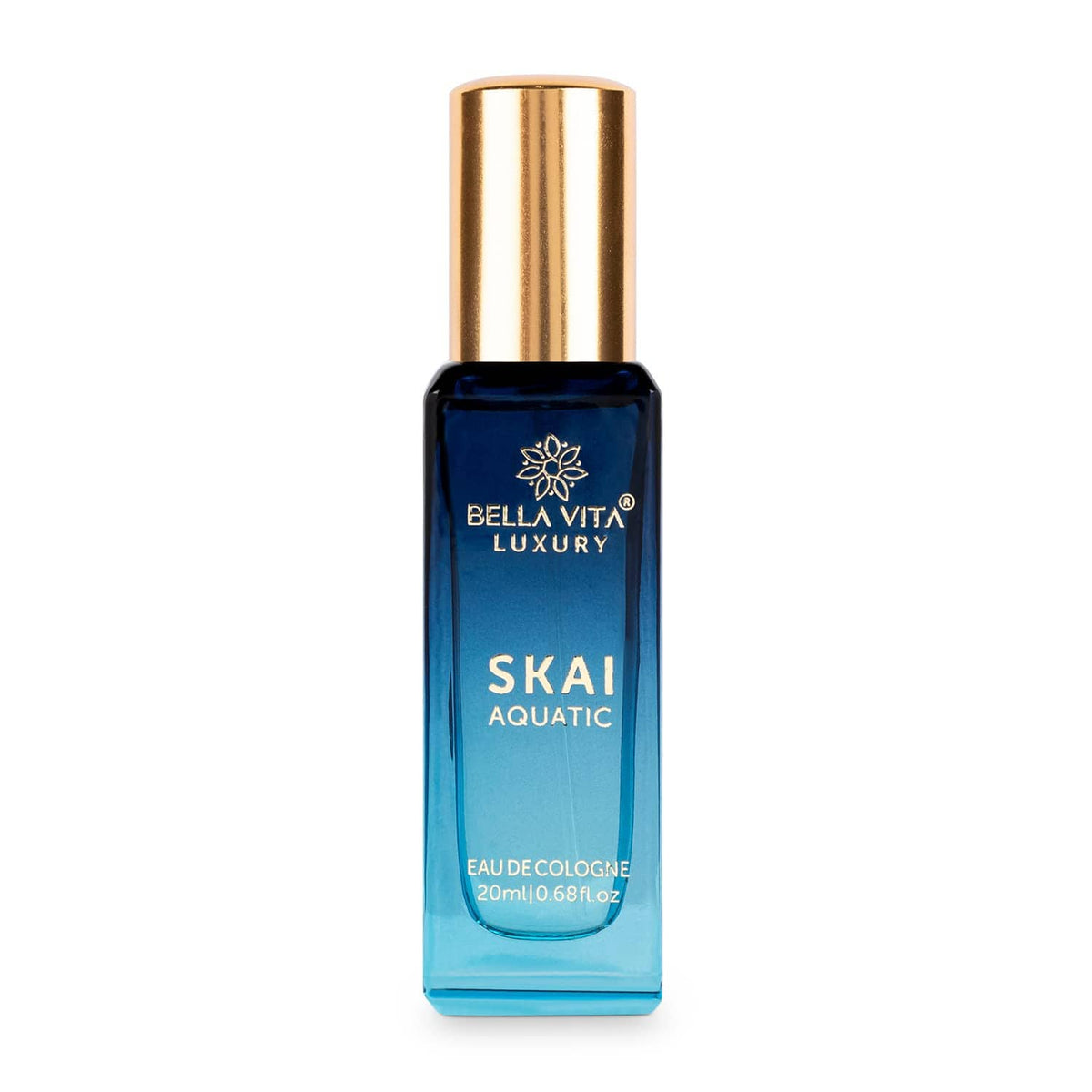Bella Vita Luxury Skai Aquatic Eau De Cologne Unisex Perfume for Men & Women with Bergamot, Pink Pepper |Long Lasting Aqua EDC Fragrance Scent, 100 Ml