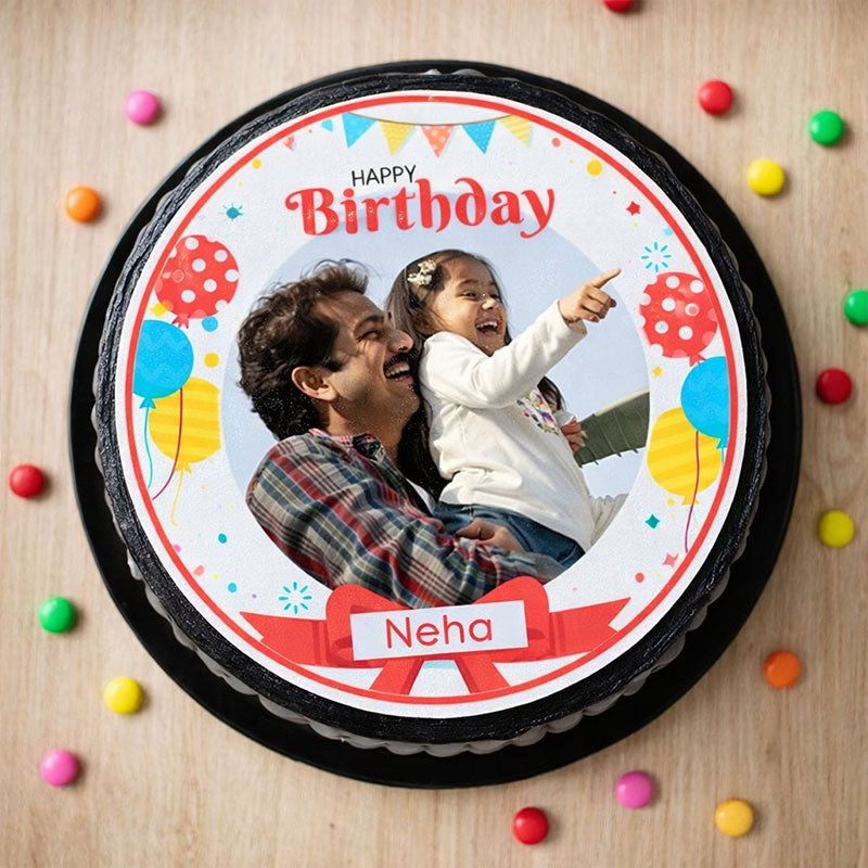 Blooming Blooms Birthday Cake