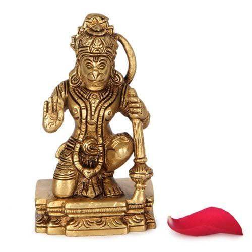 Brass Hanuman Idol