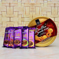 Butter Cookies with Dairy Milk Chocolates Hamper