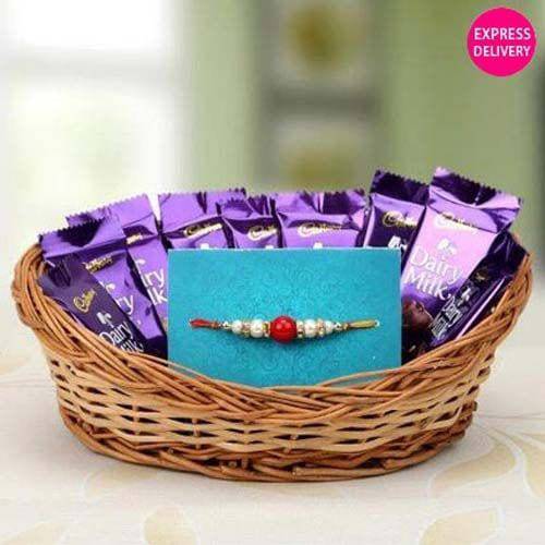 Chocolate Basket Full Of Love