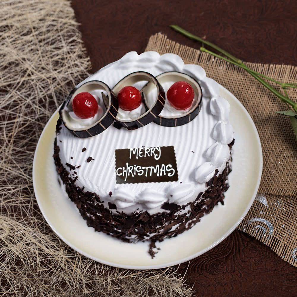 Chocolicious Christmas Black Forest Cake
