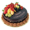 Christmas Chocolate Fruit Cake One Kg