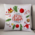 Christmas White Cushion