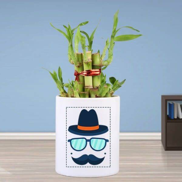 Cool Dad Personalised Mug with 2 Layer Bamboo