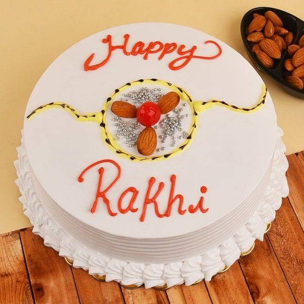 Creamy Pineapple Cake for Rakhi