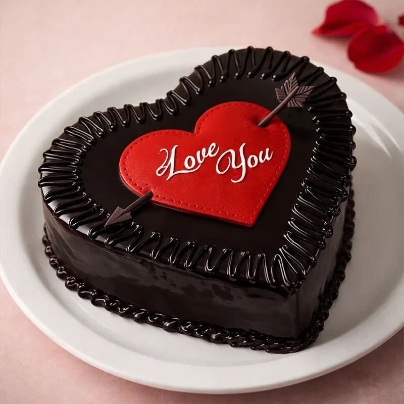 Cupids Arrow Cake