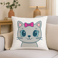 Cat Face Cushion