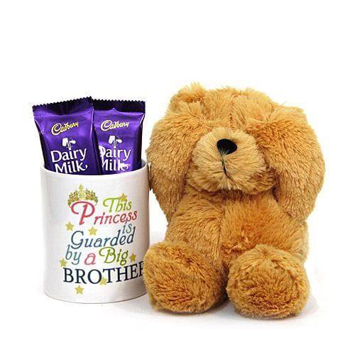 Cute Teddy N Mug for Sister