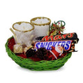 Decoration N Choco Basket For Christmas