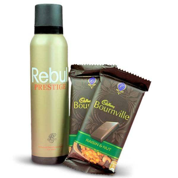Delicious Chocolates and Deo Hamper