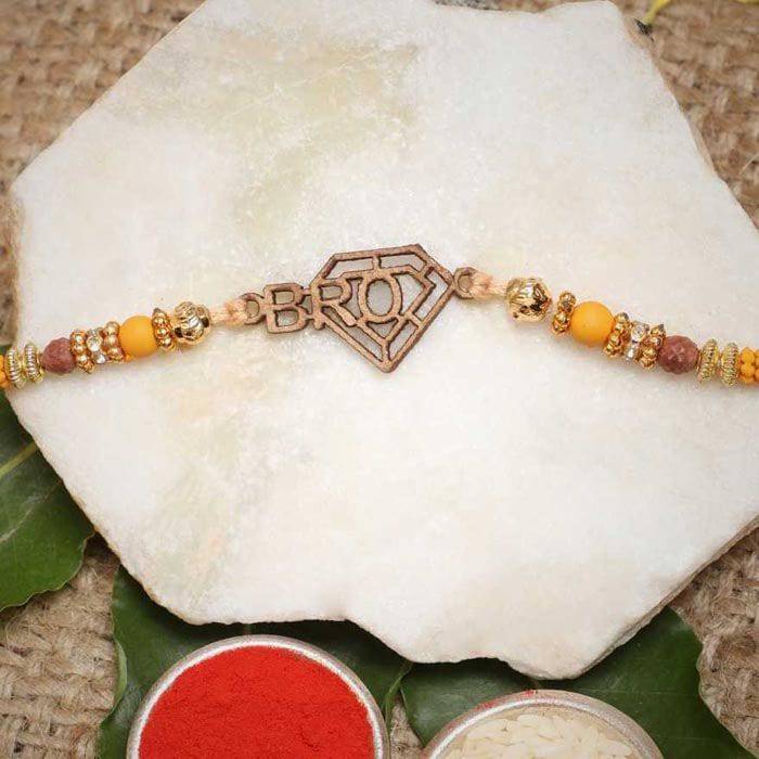 Designer Bro  Rakhi With Roli Pack