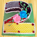 Designer Theme 2 Number Cake