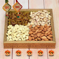 Diwali Dryfruits in A Tray