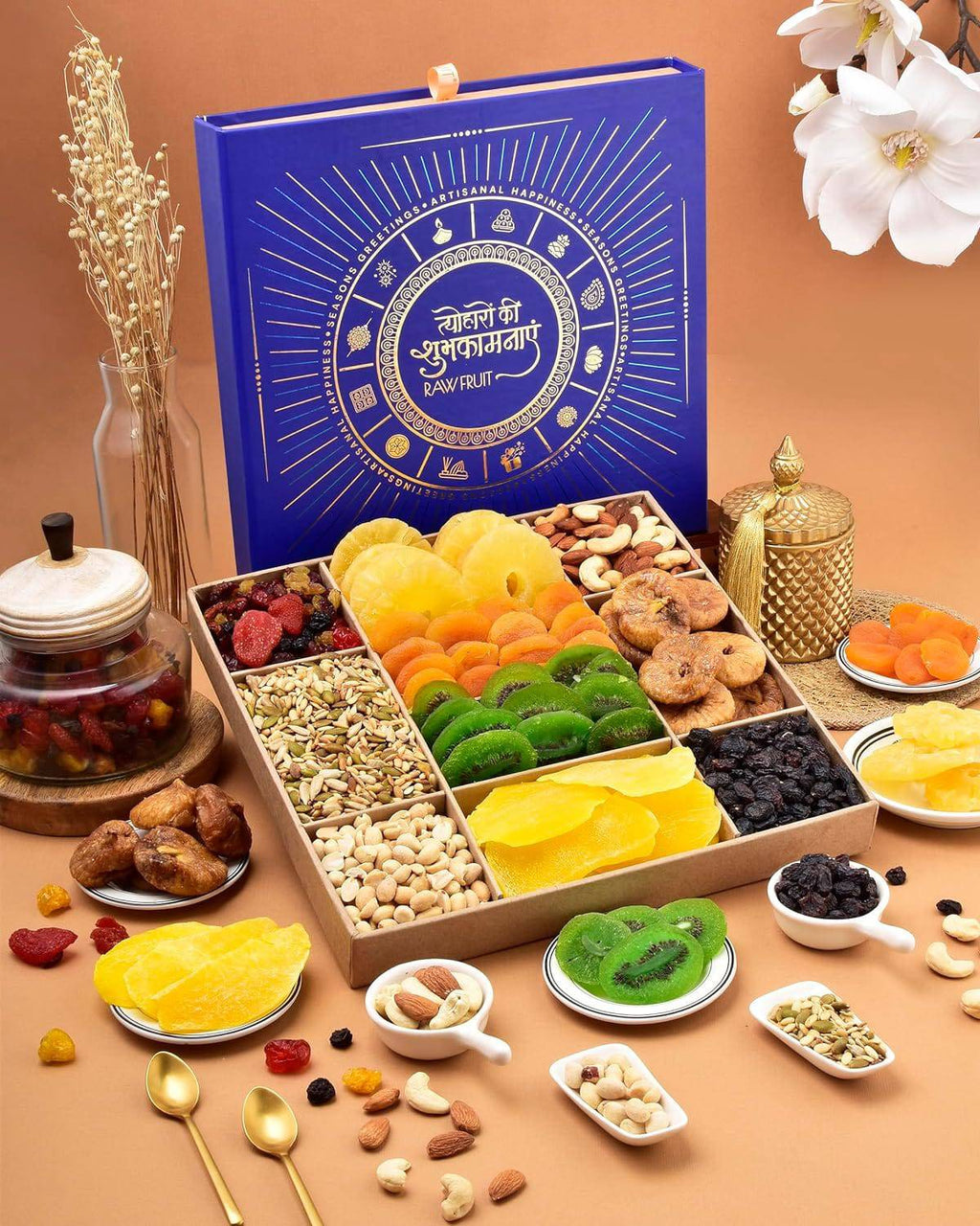 Rakhi Dryfruit Gift Hampers For Family And Friends