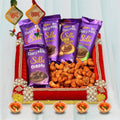 Dry Fruits and Chocolates Thali