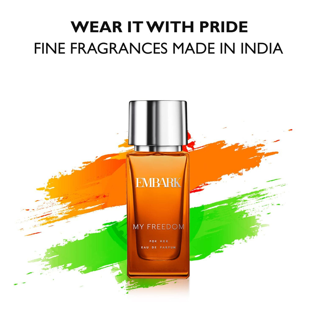 EMBARK My Freedom for Her Women’s Premium Perfume - 30ml | Long Lasting, Floral, Fruity, Musk EDP | Online Exclusive