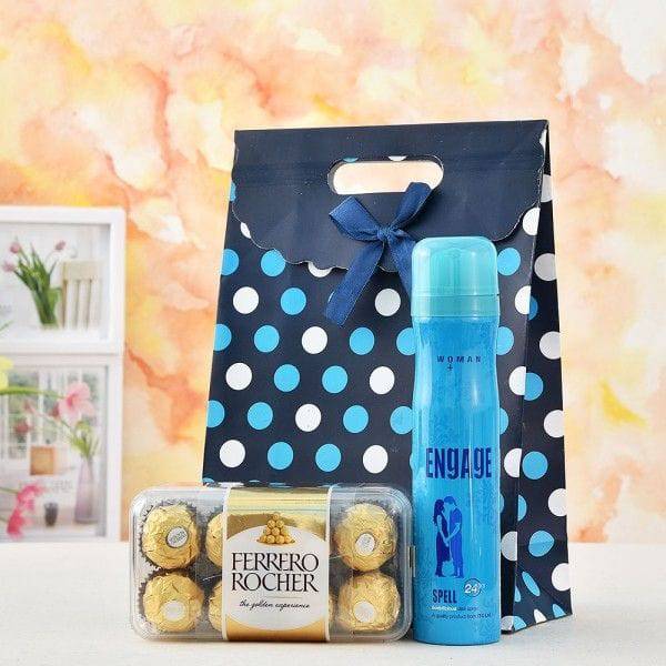 Engage Deodorant And Chocolate Hamper