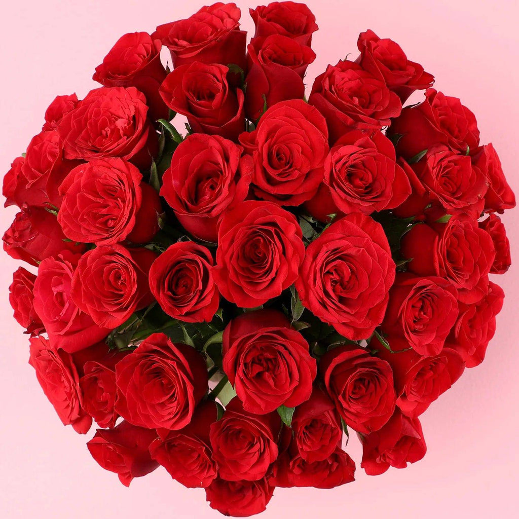 Extravagant 40 Red Roses Arrangement