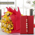 Ferrero Chocolate Bunch with Rakhi