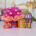 Ferrero Rocher Bouquet with Chocolates Hamper