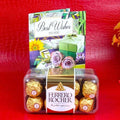 Ferrero Rocher Box with Best Wishes Card