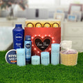 Ferrero Rocher With Mens Care & Candles Hamper