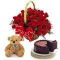 Flower Cake Hampers