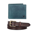 Gift Hamper for Men I Leather Wallet & Belt Combo Gift Set I Gift for Friend, Boyfriend,Husband,Father, Son etc (New Bombay Brown)