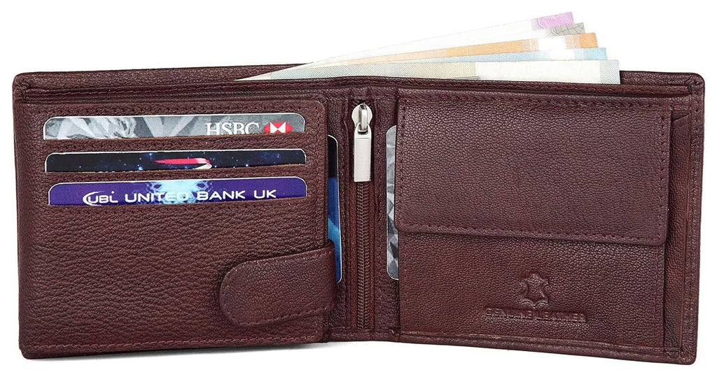 Gift Hamper for Men I Leather Wallet & Belt Combo Gift Set I Gift for Friend, Boyfriend,Husband,Father, Son etc (New Bombay Brown)