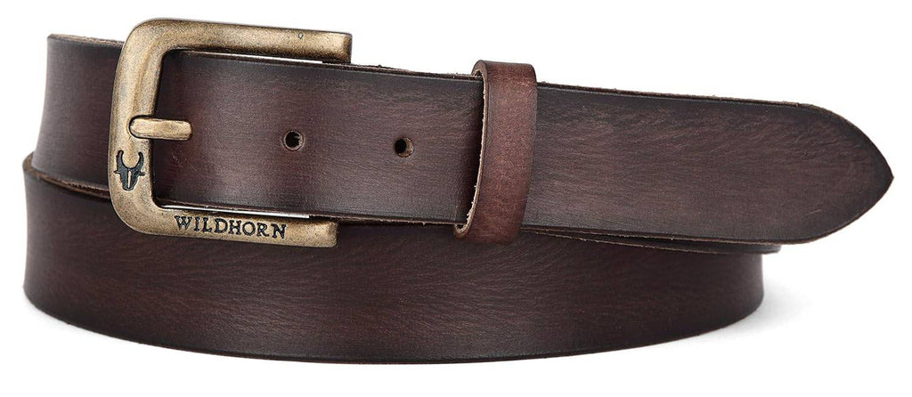 Gift Hamper for Men I Leather Wallet & Belt Combo Gift Set I Gift for Friend, Boyfriend,Husband,Father, Son etc (New Bombay Brown)